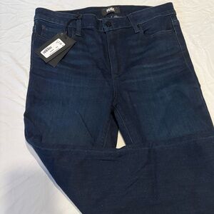 PAIGE Dark Blue Denim Jeans